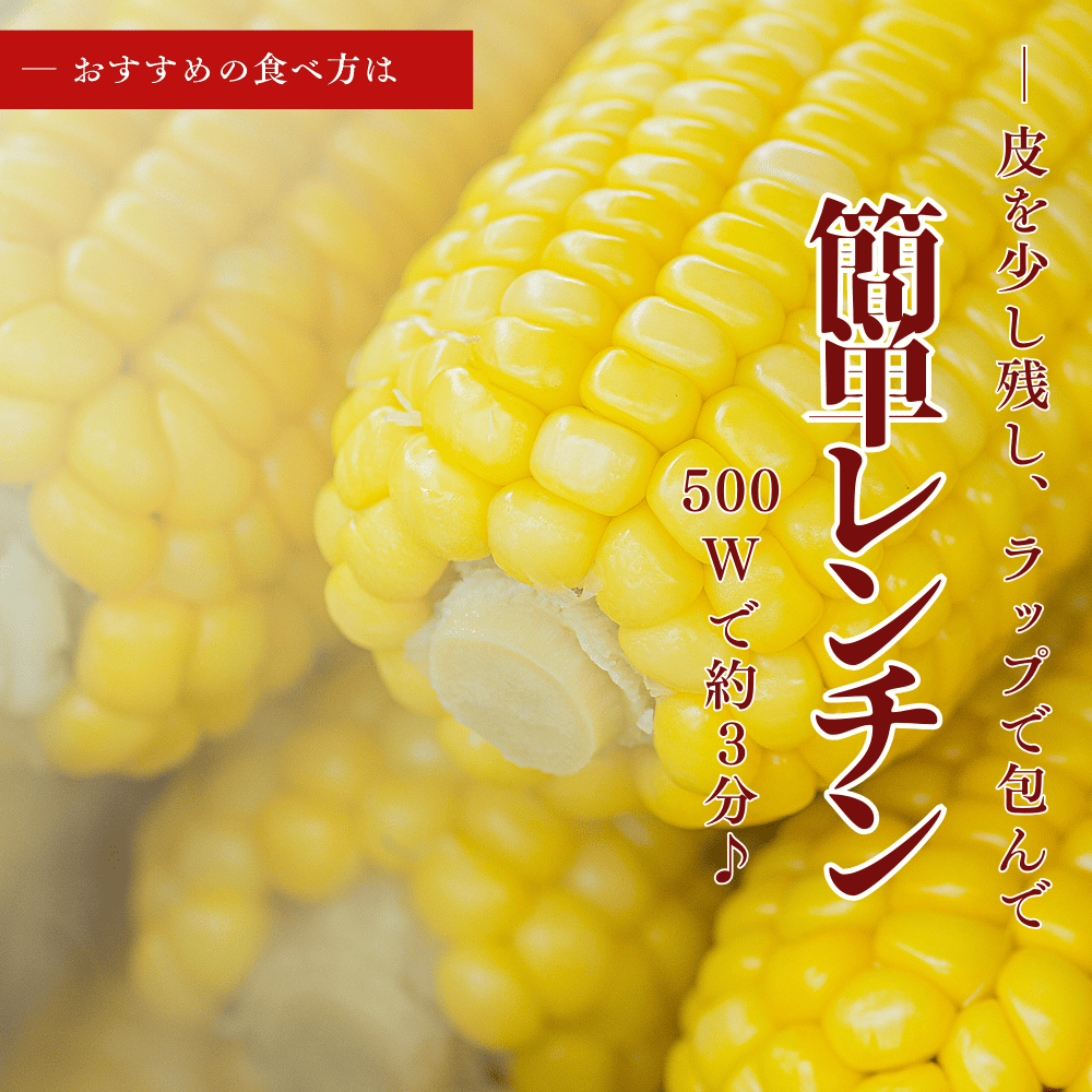 【6月上中旬発送予約】糖度18度 ゴールドラッシュ 生とうもろこし 約4,5kg (12~14本)