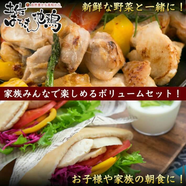 土佐はちきん地鶏 鉄板焼きセットとローストチキン 3種セット 約1.6kg - 池澤鮮魚オンラインショップ