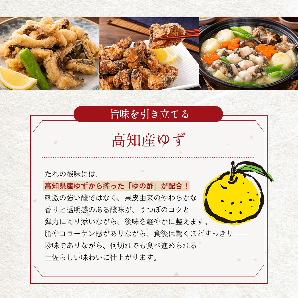 生ウツボ カットタイプ（唐揚・鍋用）同梱用 300g