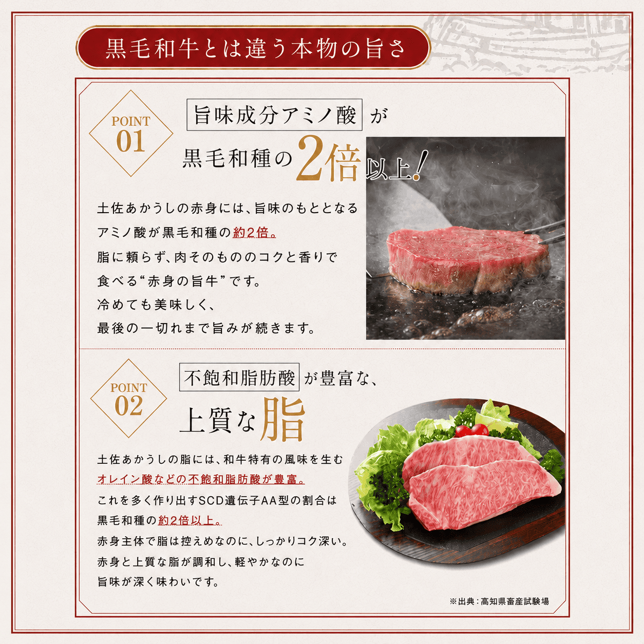 【食べ比べセット】日戻り鰹のたたき × 土佐あかうしサーロインステーキ