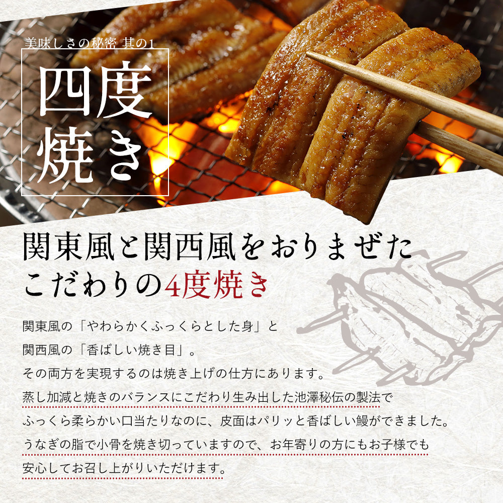 高知県産 仁淀川 うなぎ蒲焼き 無投薬 国産 3尾セット – 池澤鮮魚オンラインショップ