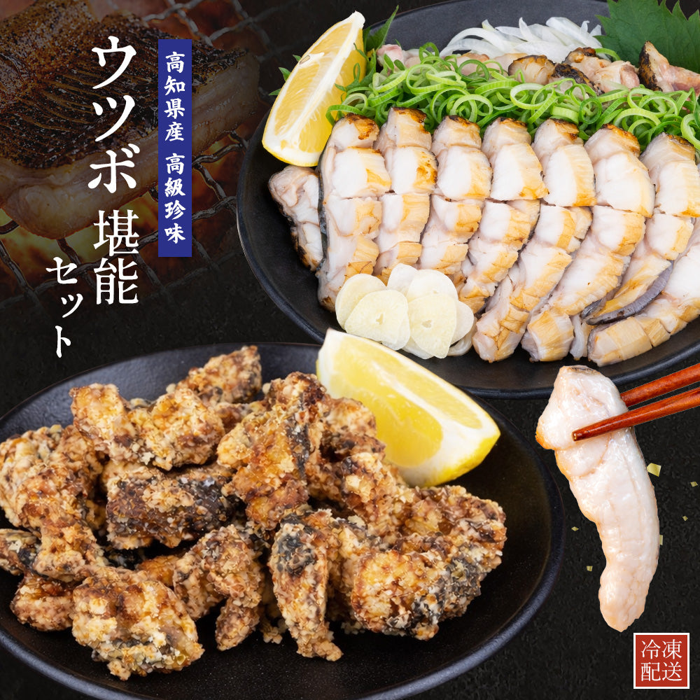 ウツボ堪能セット｜ウツボのたたき＋生ウツボカット（唐揚げ・鍋用）